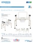 Product Sheet - Bariatric Commode